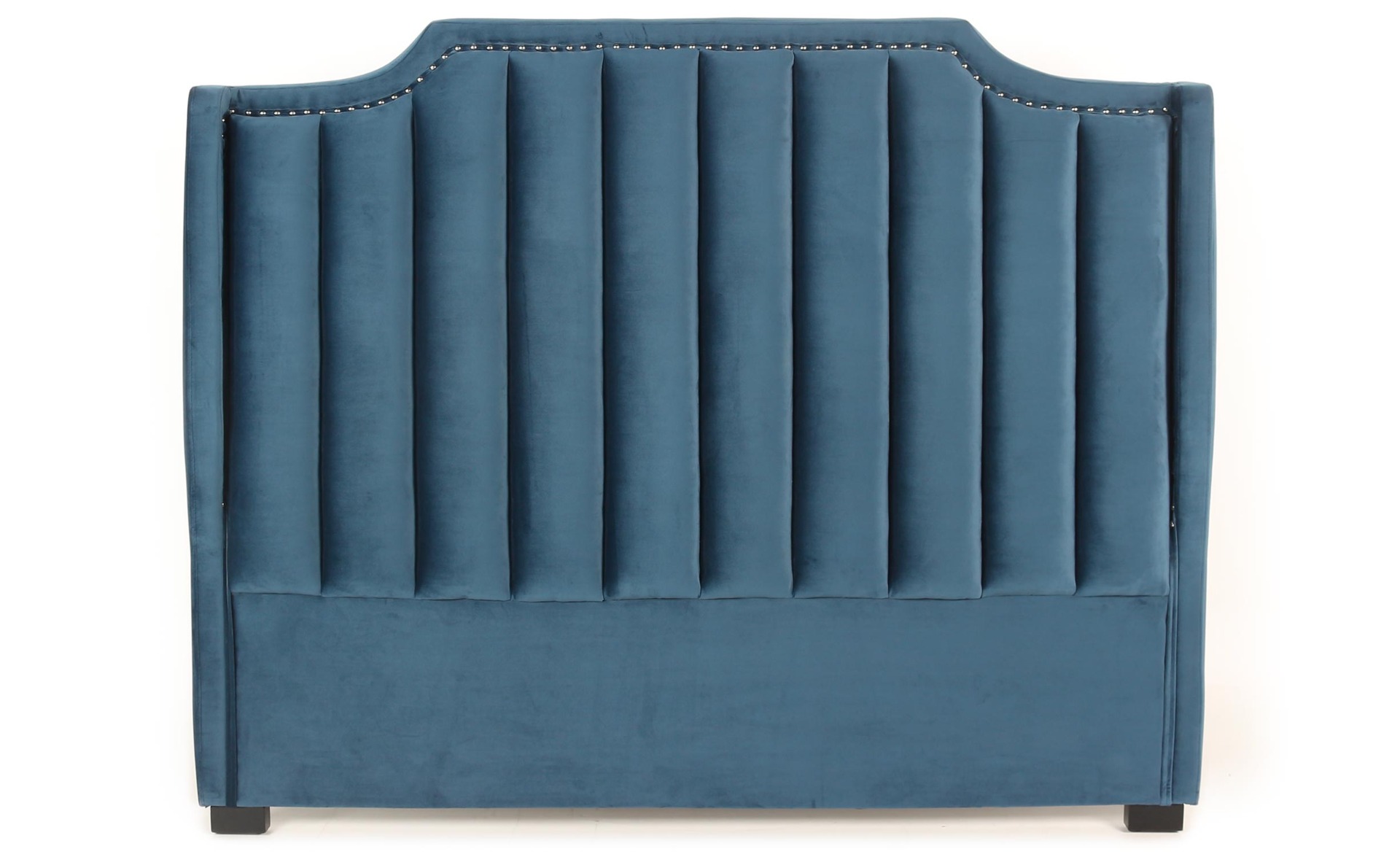 Tête de lit Dhora 160 cm Velours Bleu