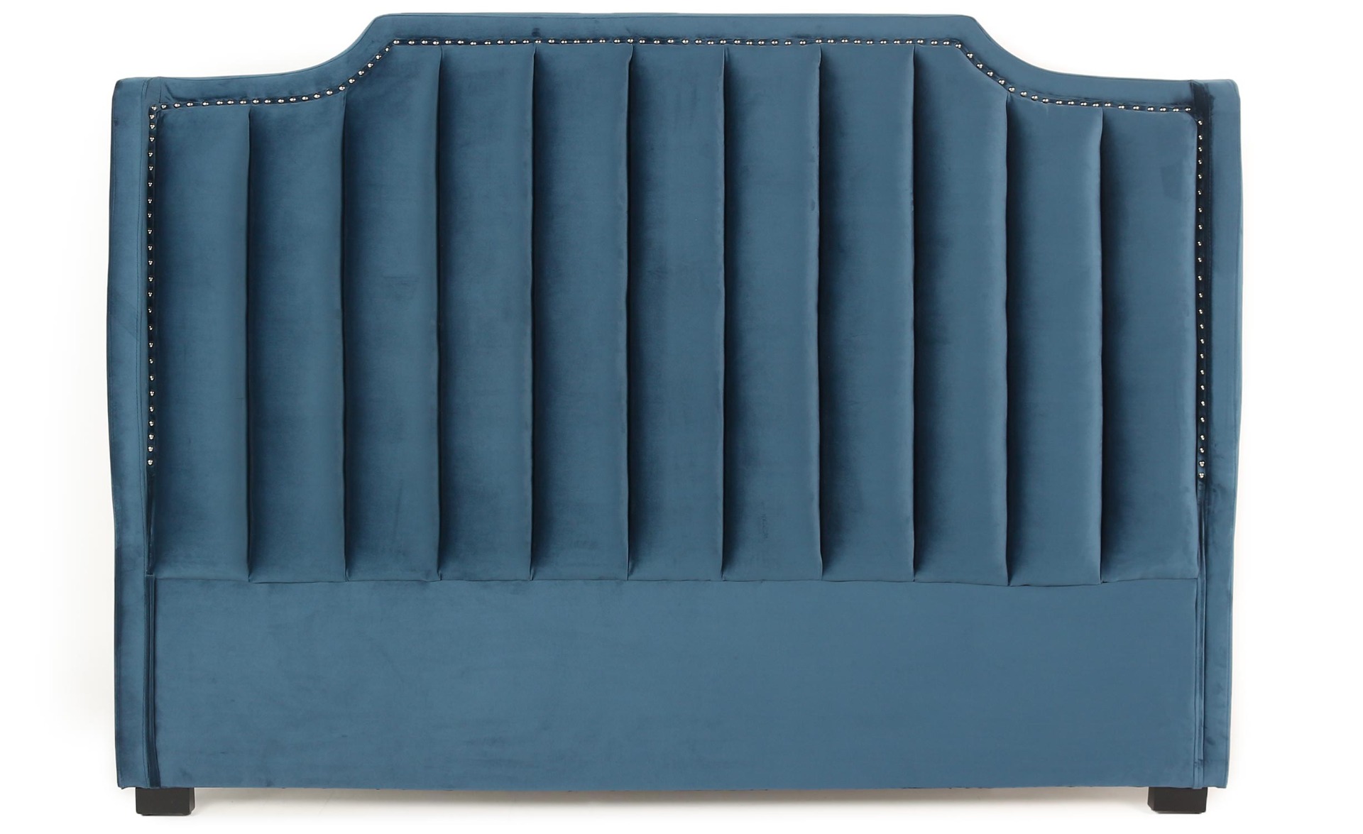 Tête de lit Dhora 180 cm Velours Bleu 